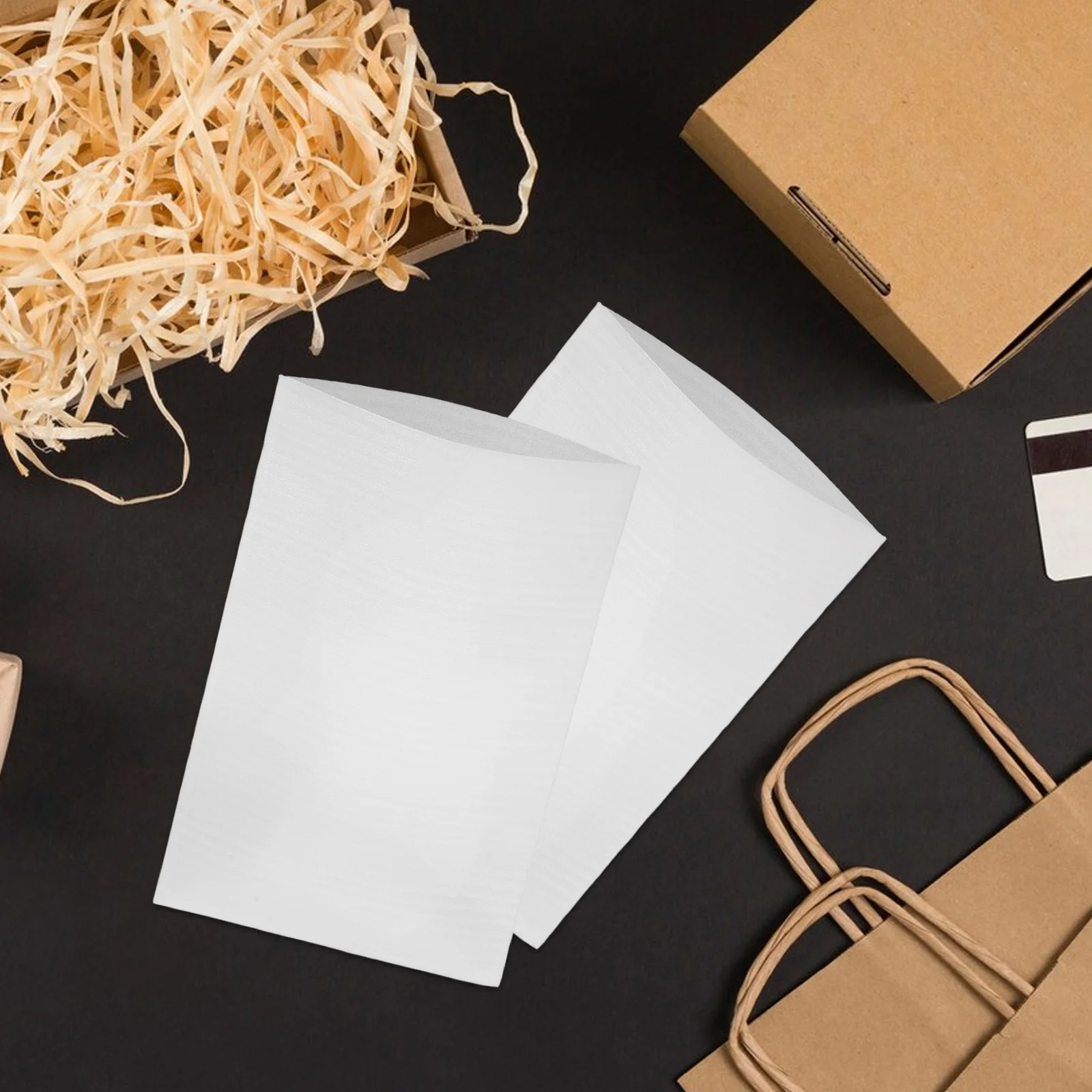 100 قطعة من مادة رغوة التعبئة والتغليف الرغوية شديدة التحمل للأطباق والأكواب والأطباق ووسادة حماية الزجاج للشحن و #1