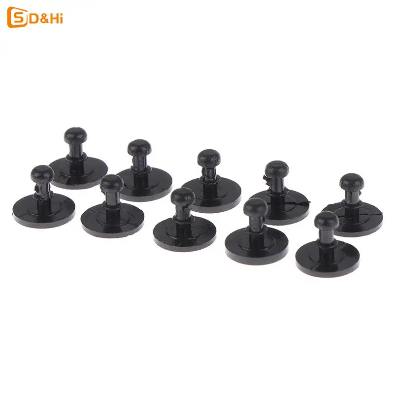 10/20Pcs Plastics Buckle For Mi Band Strap 6 5 Button For Xiaomi Bracelet 4 3 Smart Watch Accessories Replacement Spike