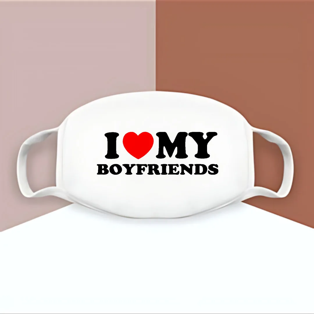 Leuk cartoon gotisch bedrukt masker, ademend, warm en koudebestendig masker, geschikt voor zowel mannen als vrouwen in Korea