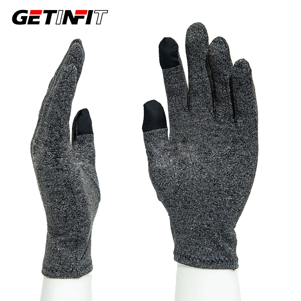 GETINFIT 1Pair Pressure Relief Arthritis Gloves Balanced Com