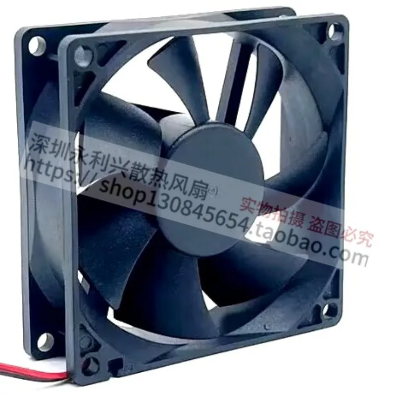 24V 0.23A 8cm DC Axial Cooling Fan Square Shape High Speed Ventilation Fan for Inverter Welding Machine Efficient Heat Dissipati