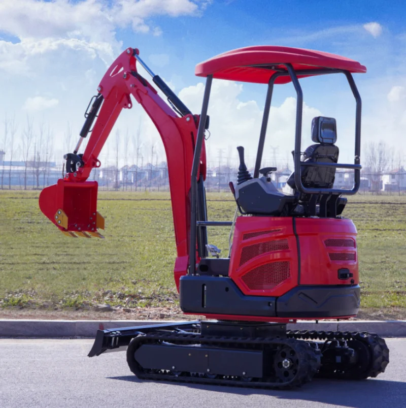 حفار صغير 1.8 طن كوبوتا يانمار ديزل 39 حصان قوة حفارات صغيرة هيدروليكية آلة Epa/Euro 5 حفارة مجنزرة