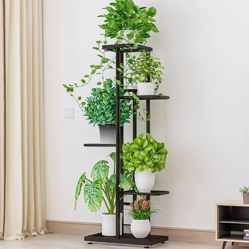 

Metal Plant Stand Modern Multiple Tier Flower Stand Home Decor Floor Stand for Plant Display Shelf Pot Holder Home Decoration