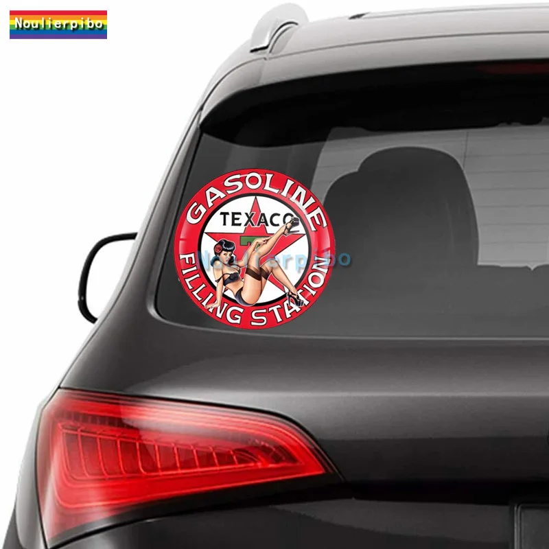 3D Fashion Stereo Dome Car Sticker Girl Red Car Beauty Repairman Missile Girl PVC Car Motorcycle Vinyl Die Cut Decal