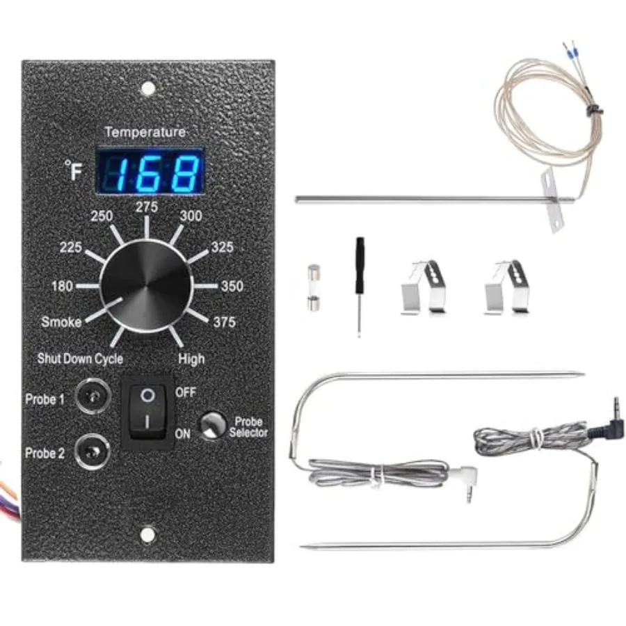 

Digital Thermostat Kit Replacement for Traeger Pellet Grills Traeger Pro Controller Upgrade Thermometer Control Panel Replaceme