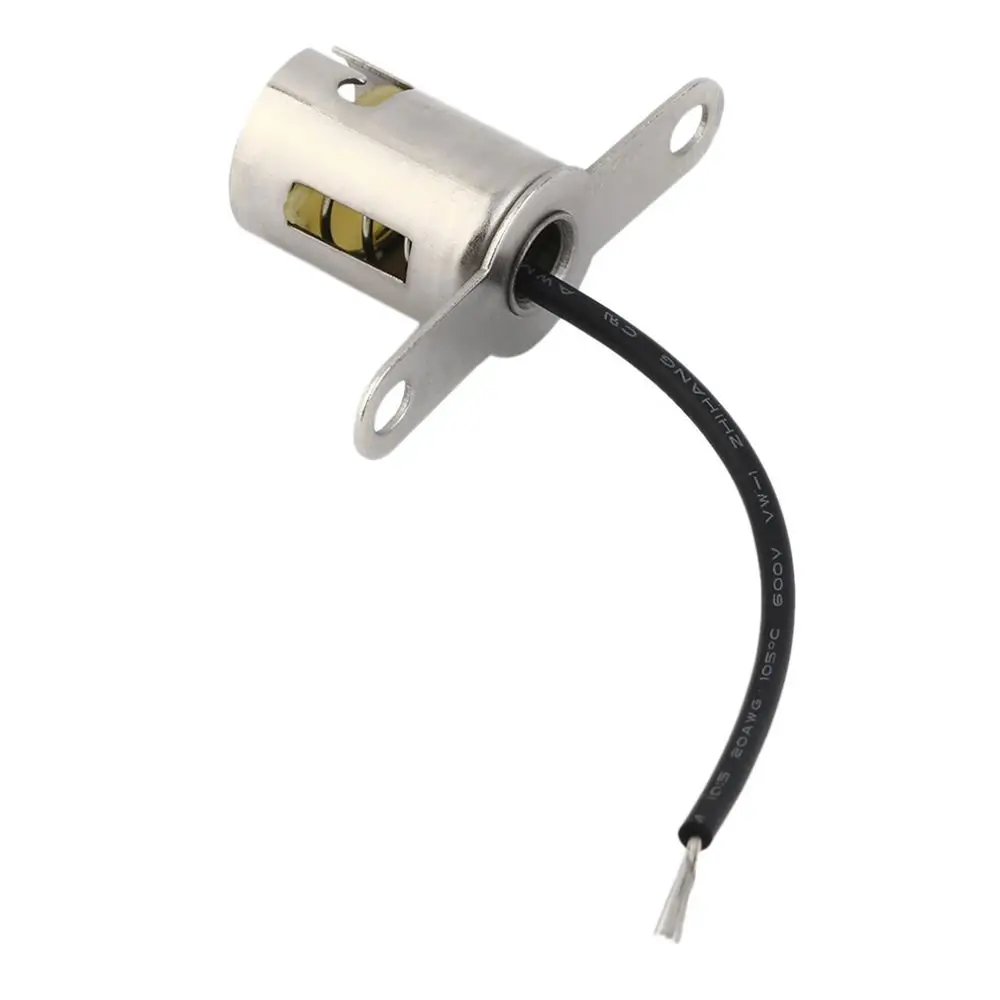 Durable Lighting Accessories BA15s 1156 LED Snap-in Socket Lamp Holder Light Bulb