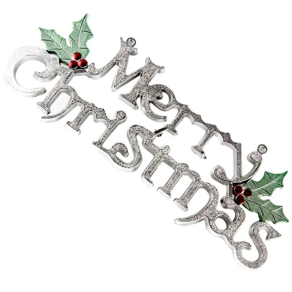 

NOLITOY Christmas Door Sign Decoration Outdoor Welcome Hanging Decor Festive Seasonal Yard Banner