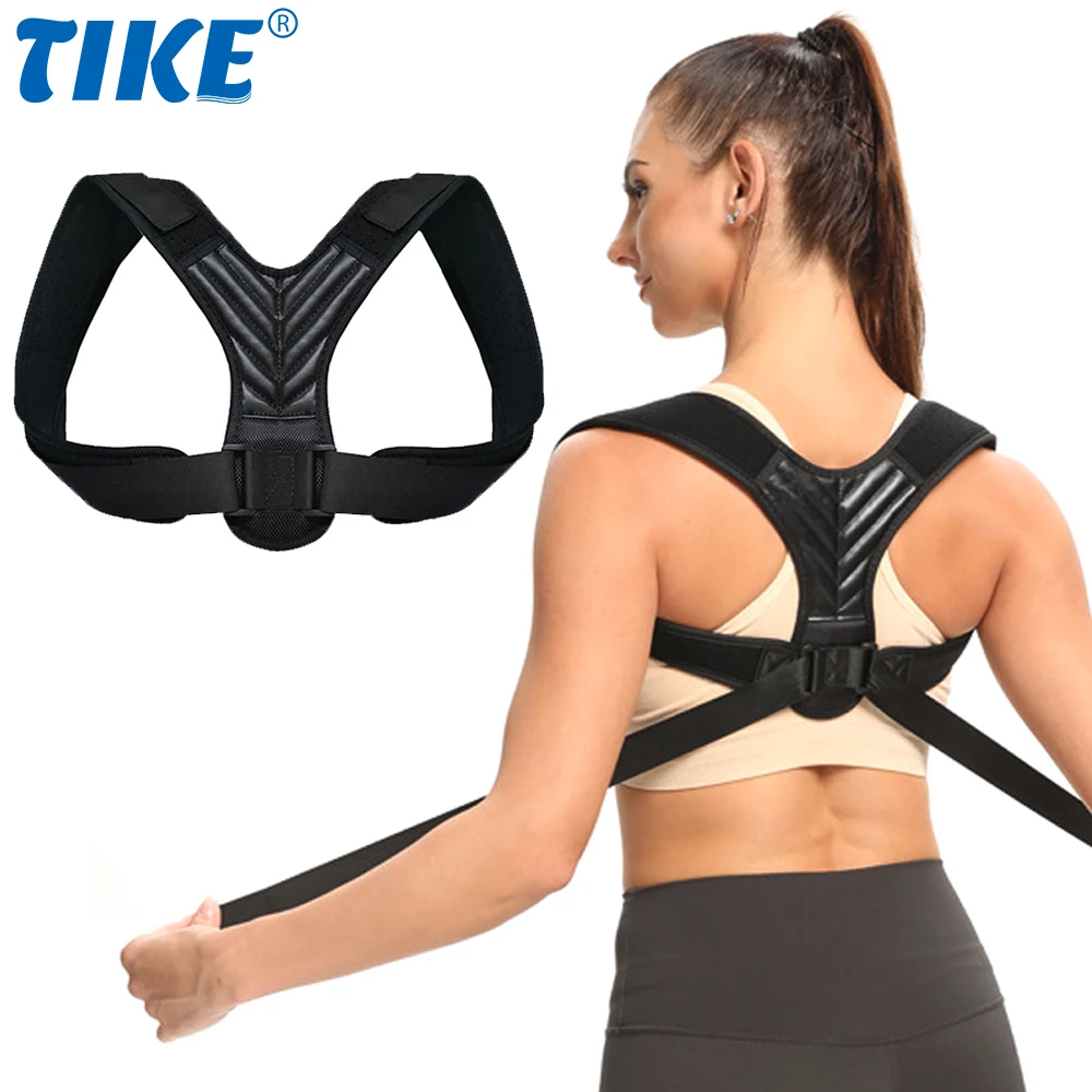 TIKE Posture Corrector Back Brace Comfortable Posture Trainer for Spinal Alignment Posture Support Adjustable Back Straightener