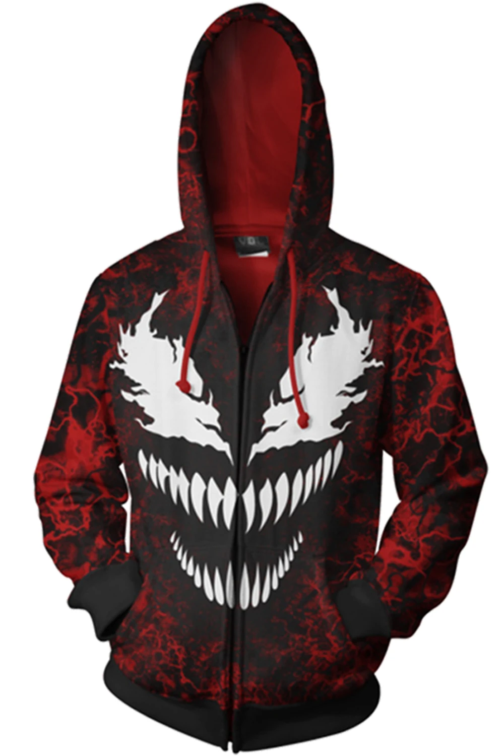 Fantasia Massacre Cletus Cosplay Hooded Sweatshirt Movie Super Villain Disfraz Costume Men Male Halloween Carnival Party Clothes