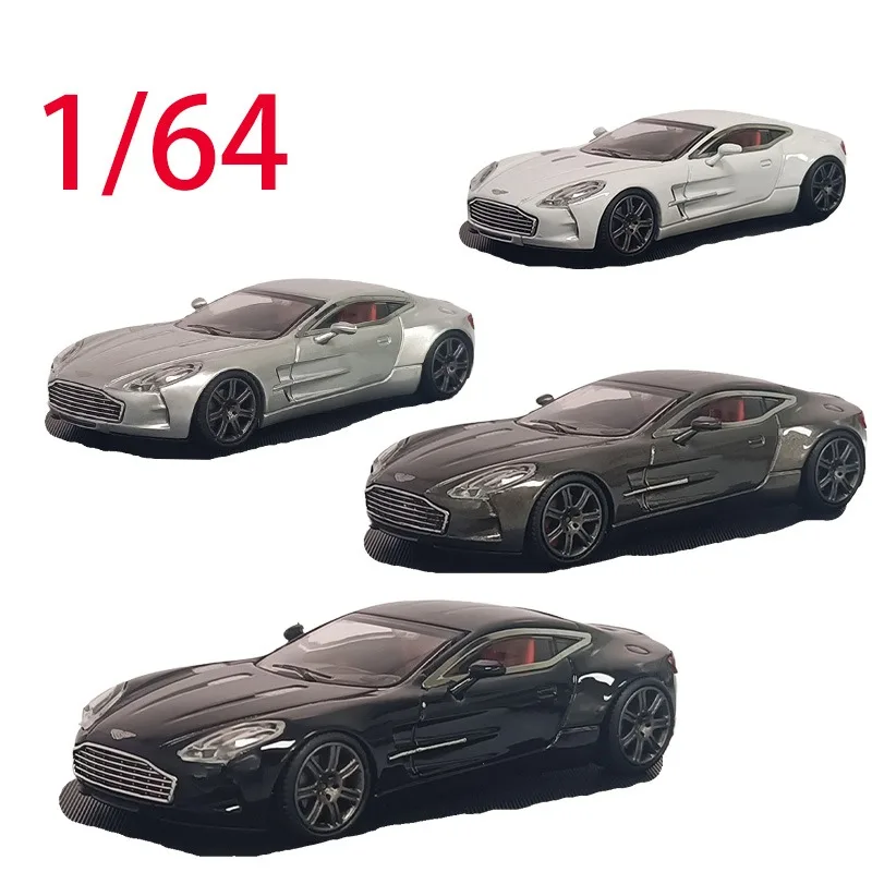 

MJ литой под давлением масштаб 1/64 Aston Martin, модель автомобиля из сплава Aston Martin ONE77, игровые транспортные средства, игрушки для мальчиков, коллекция оригинальных коробок