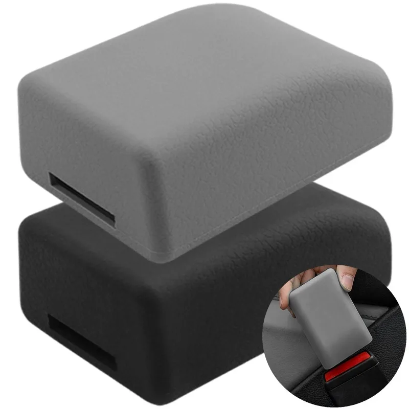 Universal Auto Sitz Gürtel Basis Abdeckung Auto Sitz Gürtel Buchse Schutz Dekorative Staubdicht Silikon Auto Verwenden Zubehör