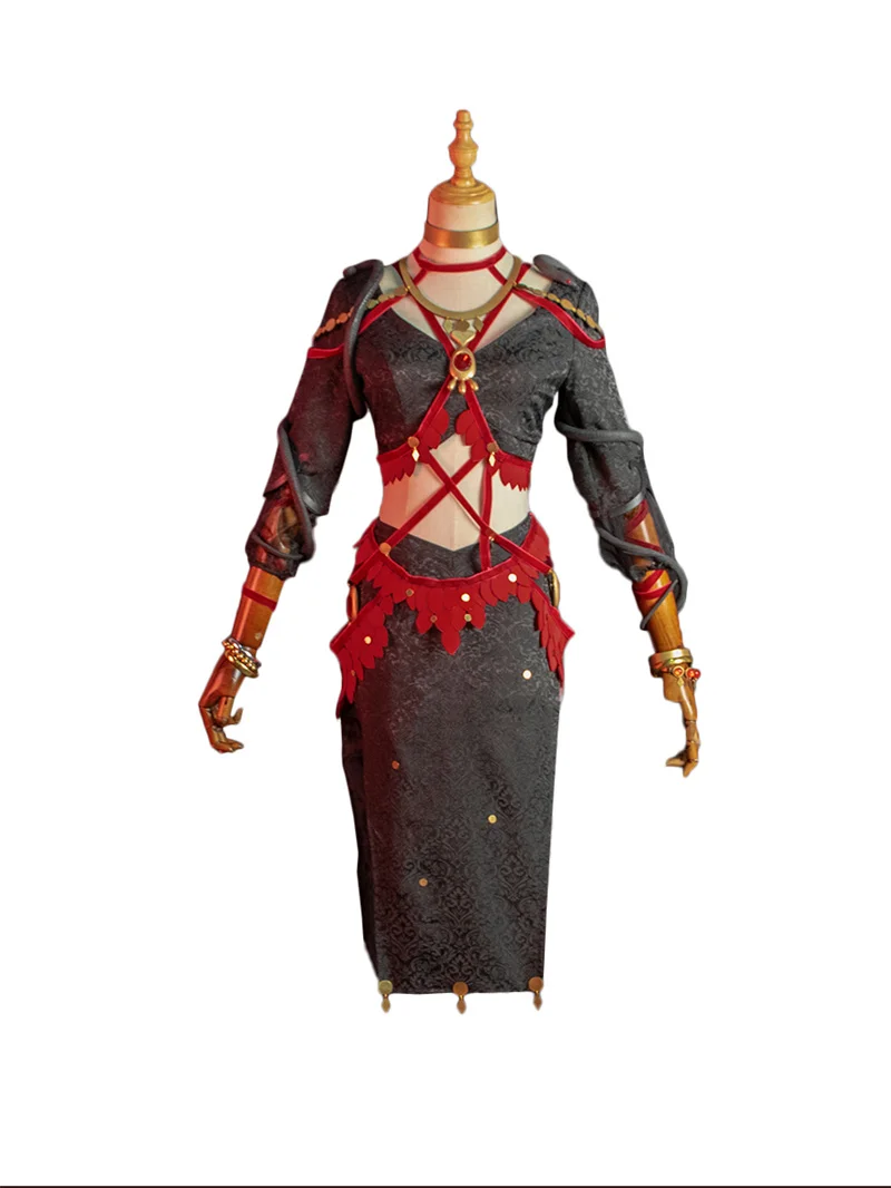 Vivi-Cos Game Identity V Patricia Dorival Medicine Man Sexy Charm Cosplay Halloween Unisex Costume Role Play Party New S-XL