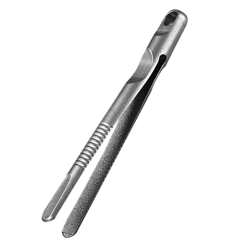 ABLU-1 PCS TC4 Tweezers Outdoor Mini Tweezers Compact Tool CNC Plus Tool Holder Tweezers