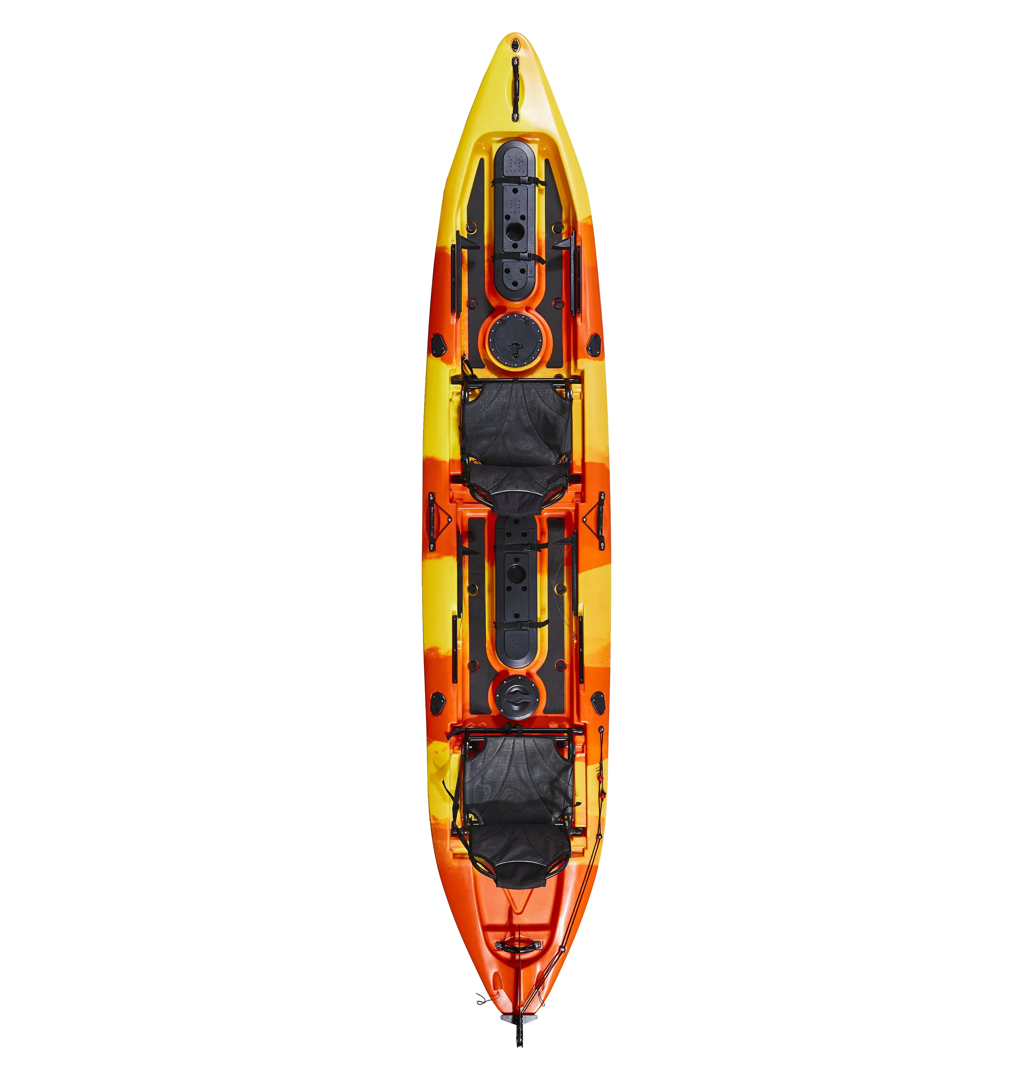 

14.5ft 2 Person Fishing Kayak Double Sea Fishing Kayak For Water Sports Ship To The Port 4.45m