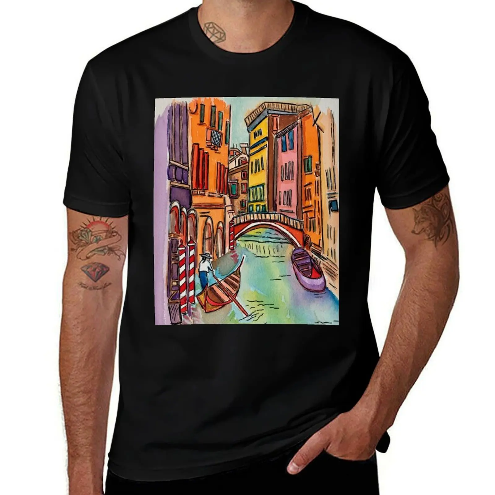 

Sandy’s Venice T-Shirt tees plus size tops anime tshirt blanks oversized t shirt men