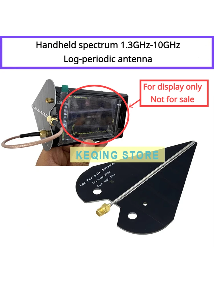 Antenna UWB Spectrum Log-Periodic Antenna 1575MHz 2.4GHz 5.8GHz Image Transmission Broadband Antenna