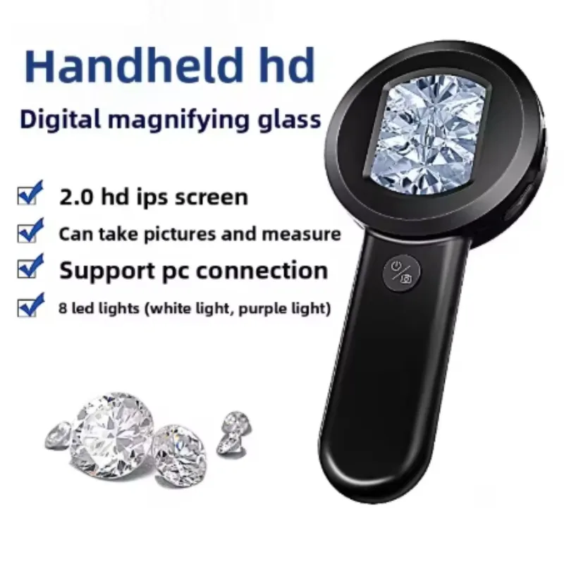 hm020-rechargeable-100x-handheld-magnifier-with-led-light-for-antique-jewelry-diamond-gia-inscription-clarity-inspection