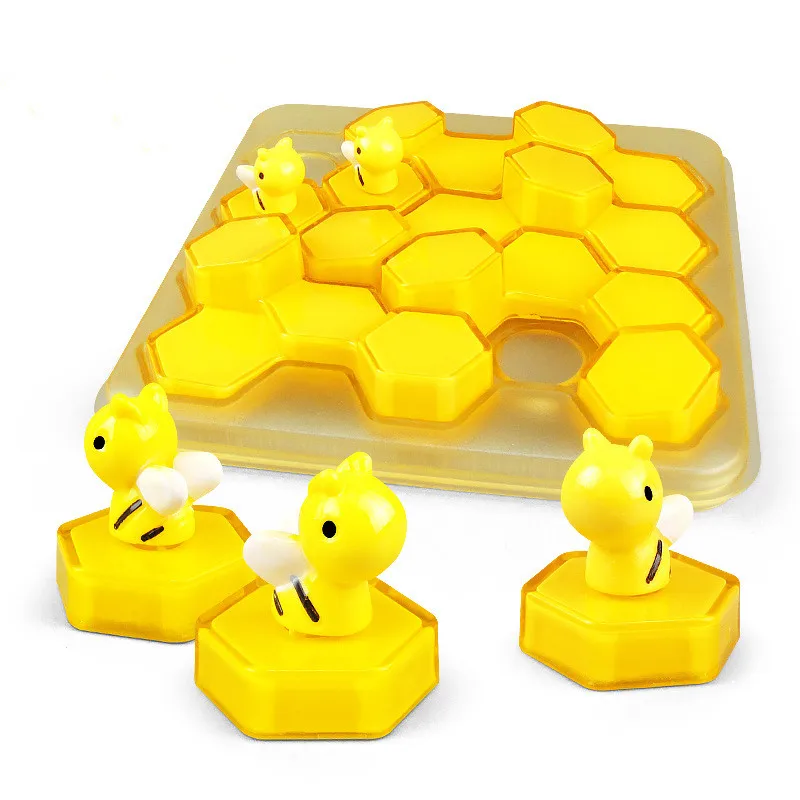 

Детская Интерактивная пчела мед логическое мышление упражнения Настольная Игра Головоломка Детские игрушки родитель-ребенок образовательный подарок