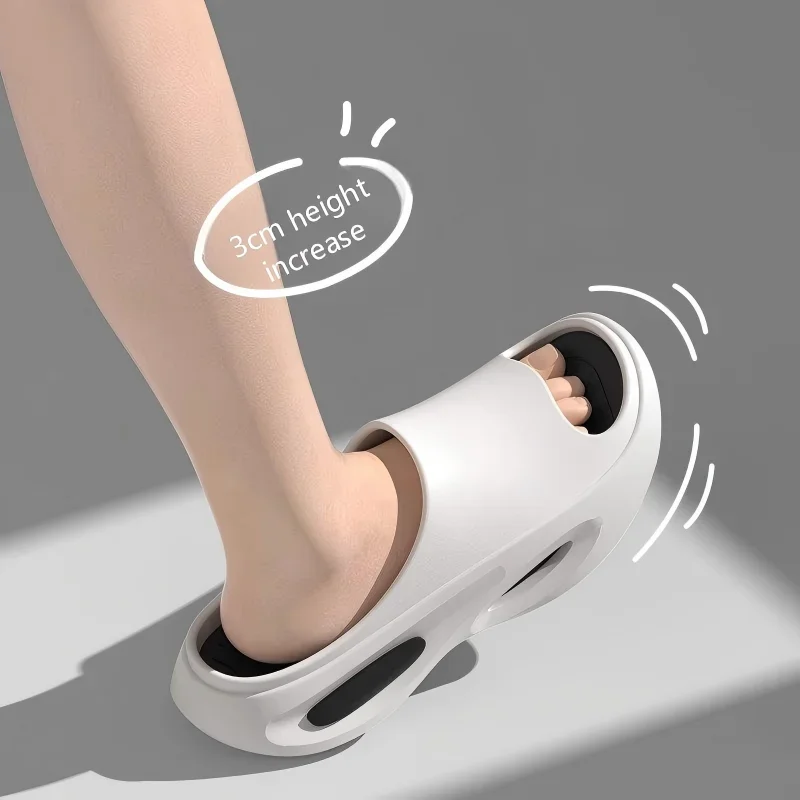 ZUOFU 40-51 Herren Zweifarbige Pfeil-EVA-Sandalen Frühling Sommer Extra Große Größe Rutschfeste Weiche Indoor-Outdoor-Badezimmer-Hausschuhe – Detail 2