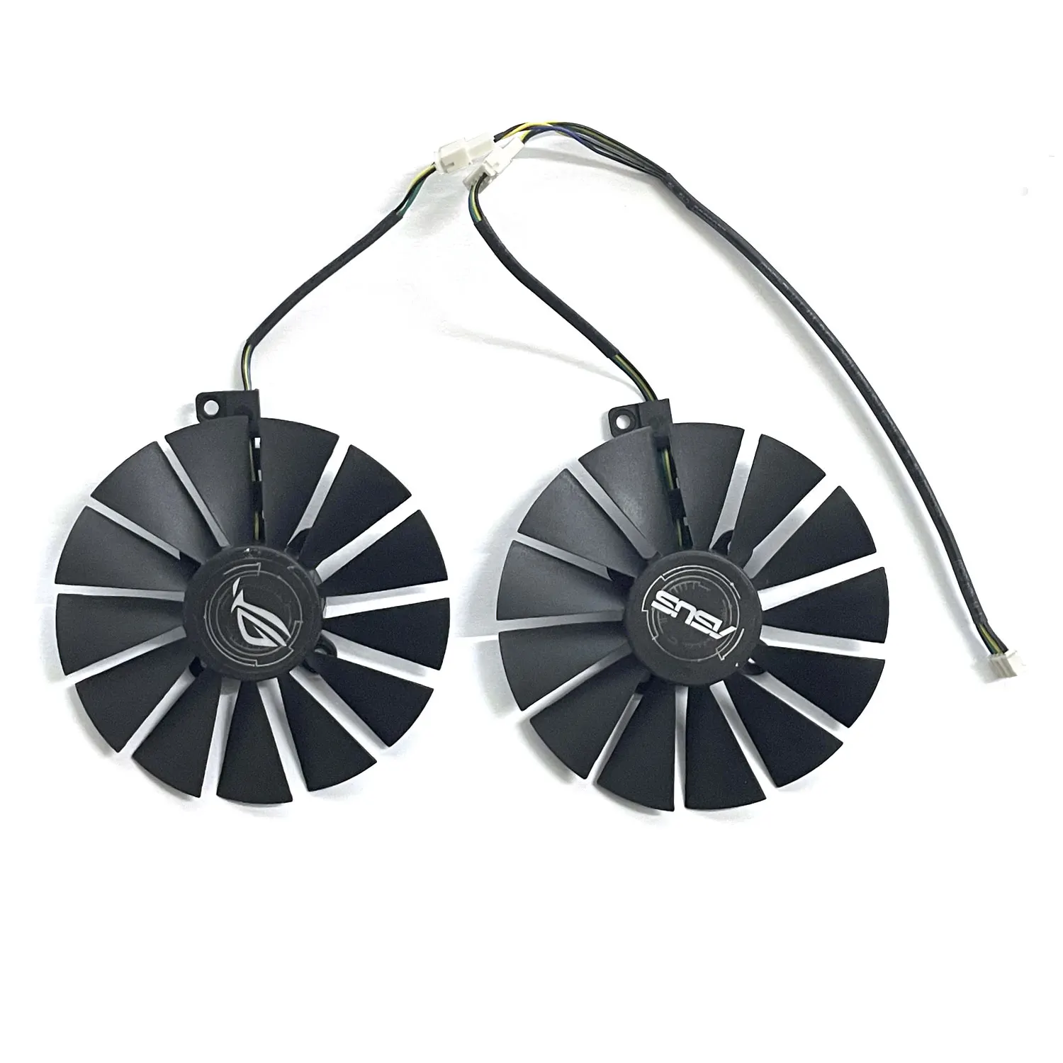 2x T129215SM FDC10M12S9-C RX580 95mm Gpu Fan Voor Asus Strix Rx 470 580 570 Gtx 1050Ti 1070Ti 1080Ti Graphics Cooling Fan