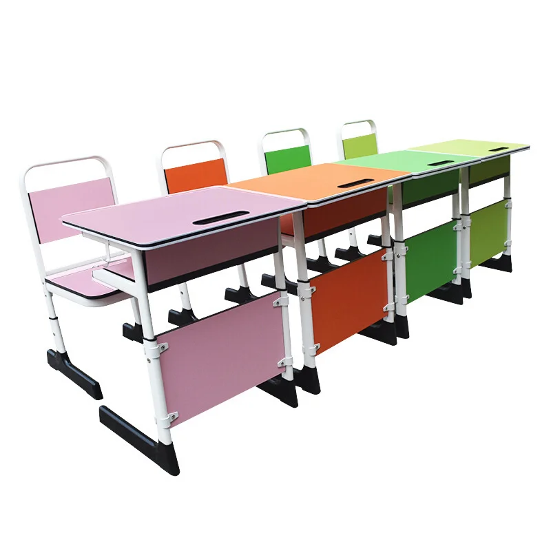 

2025 Classroom Adjustable Lifting Primary Secondary School Students Desks And Chairs Single Study Tables Chairs Set