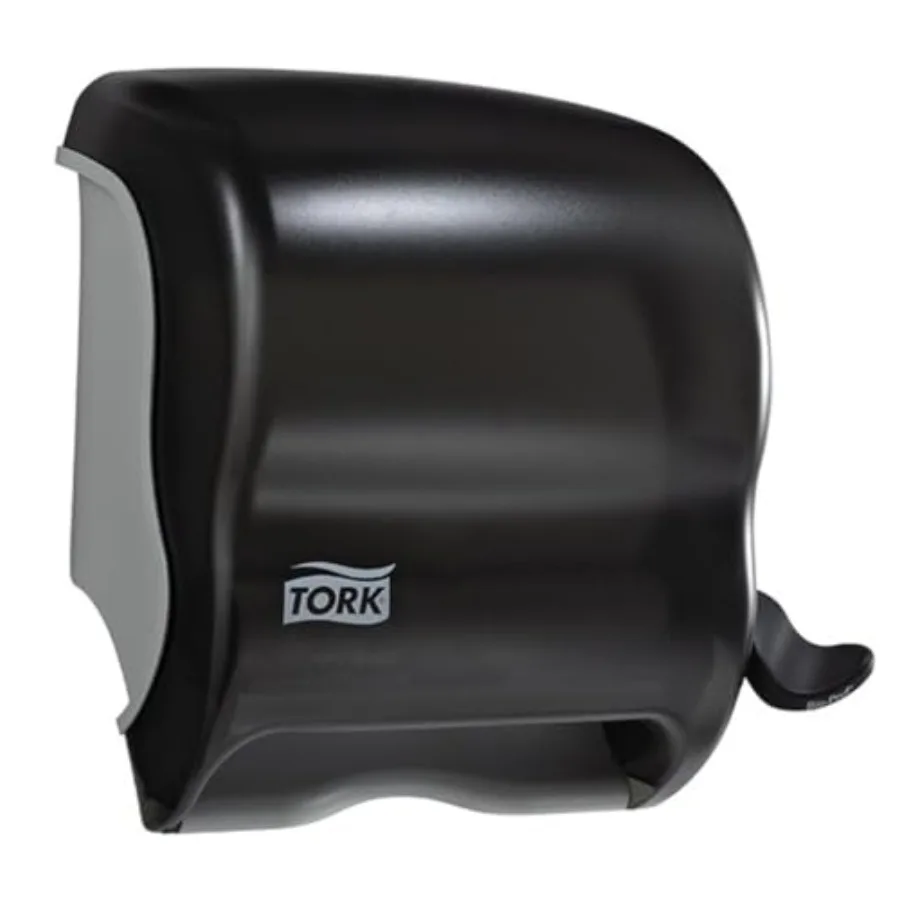 

Paper Hand Towel Roll Lever Dispenser Smoke H21 High-Capacity 83TR