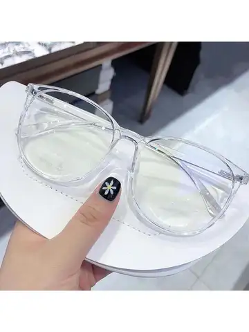 Candy Color Eyeglasses Frame Anti Blue Light Ray Glasses Prescription Eyewears for Girls Party Travelling Computer Eye Glasses