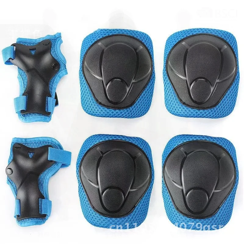 

Комплект защитного снаряжения для колен и локтей — накладки на голову быка для предотвращения столкновений для скейтборда и занятий спортом на открытом воздухе — регулируемые размеры S/M —