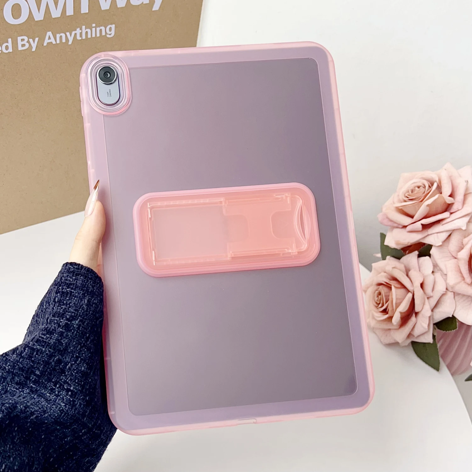 

Для Huawei Matepad SE 11 дюймов 11,5 S 11,5 s 2024 2025 чехол для планшета прозрачный регулируемый чехол-подставка прозрачный мягкий силиконовый чехол