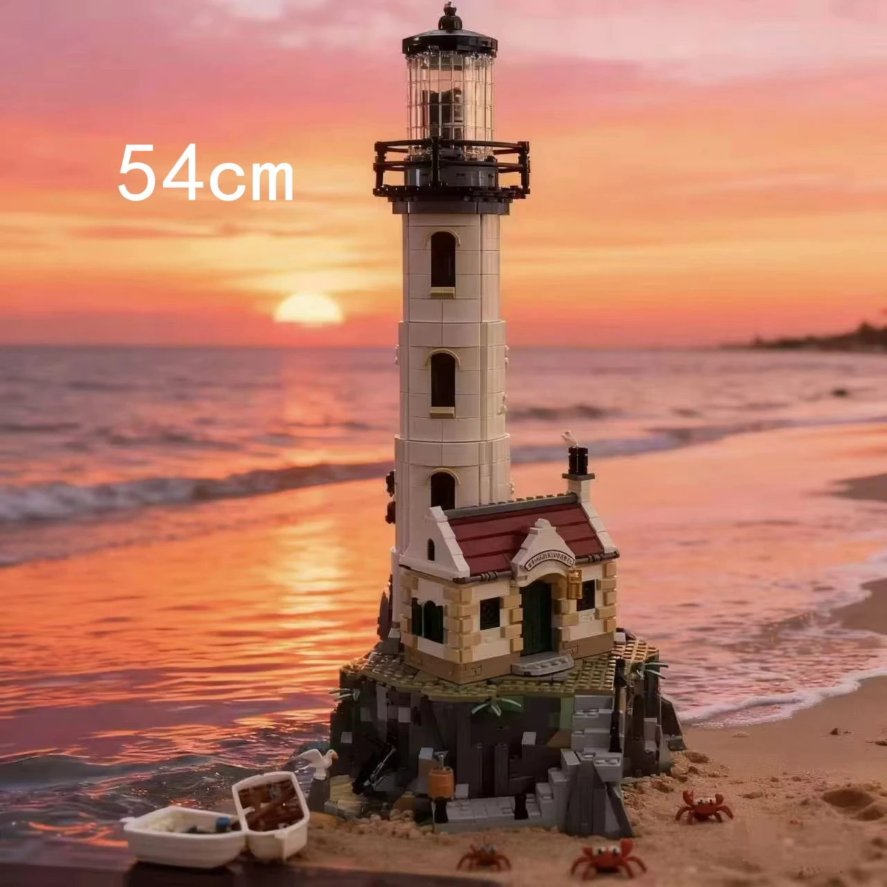 

Новая электрическая световая вышка 2026 года, модель MOC 2065, конструктор из электрических блоков, игрушки для сборки, детские рождественские подарки