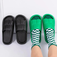 2025 New Women Soft Sole Cloud Slippers Thick Platform Indoor Outdoor Beach Sandals Summer EVA Non Slip Flip Flops