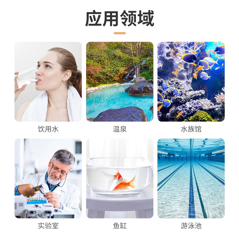 2-in-1 Residual Chlorine Tester CL & PH PH Meter Water Quality Tester Chlorine Detection