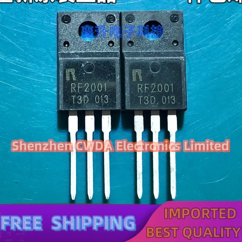10PCS-20PCS  RF2001T3D   TO-220F 300V 20A Best Quality 