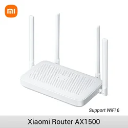 Xiaomi Router AX1500 2.4G/5.0GHz WiFi 6 Dual Band Mesh WiFi 6 Repeater Children Online Protection APP Control