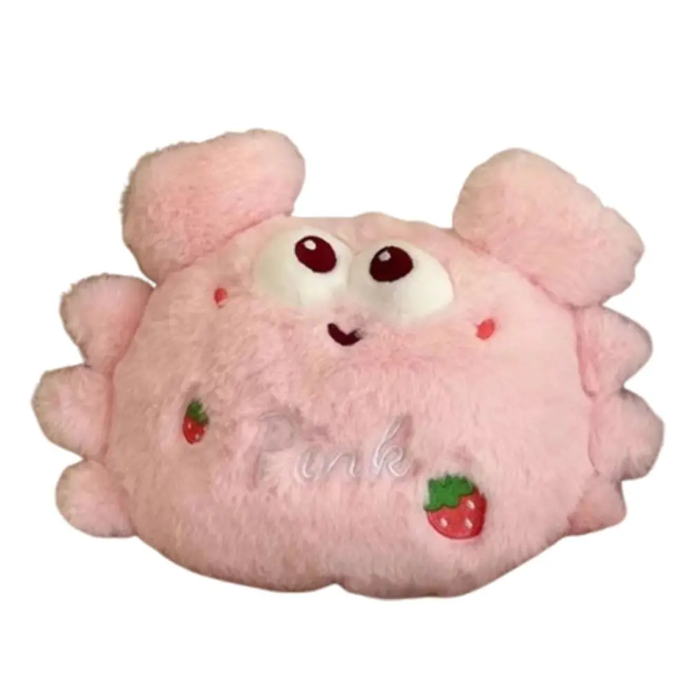 Giocattoli di peluche oceano granchio di cotone PP Bambole di granchio animale morbido e soffice Collezione di simulazione Bambole di peluche di granchio marino Compleanno di San Valentino
