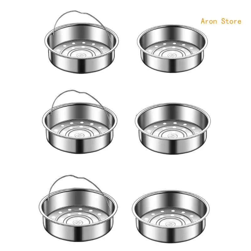 

Stainless Steel Steamers Insert for Home Cooking Steaming Rack Kitchenwares H3CF