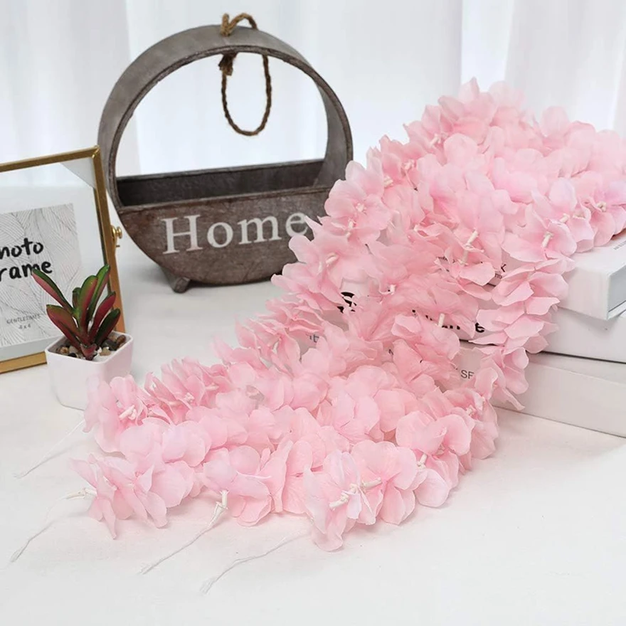 

200cm Silk Artificial Sakura Vine Valentine's Day Wedding Garden Arch Rattan Garland Courtyard Romantic Home Decor Diy Gift Box