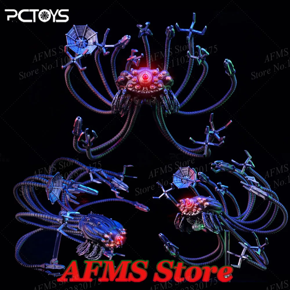 

PCTOYS PC027 1/12 Scale The Matrix Mechanical Octopus Luminous Robotic Arm Weapon Accessories Fit 6 Inch Action Figure Model