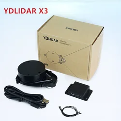 EAI YDLIDAR X3 / YDLIDAR X3 Pro Lidar TOF 360 degree Scanning Ranging Sensor 8m for ROS Robotics support ROS1 ROS2