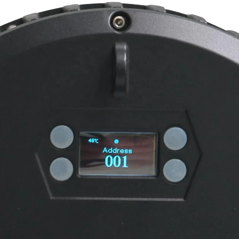 Lampu Par LED Outdoor IP65 Baru 7 *15w Lampu Par RGBWA 5in1 Slim LED