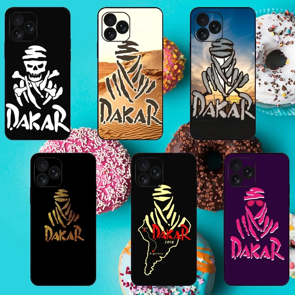 Cool R-Rally Dakar LOGO Phone Case For iPhone 8 11 12 13 14 15 Mini X XR XS PRO MAX Plus Shell