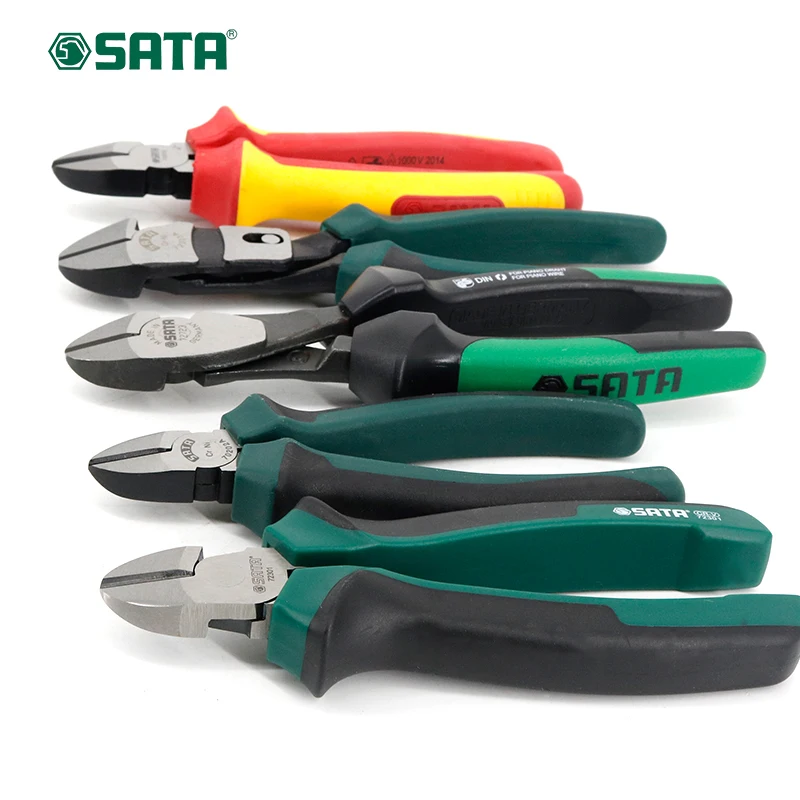 SATA 5-8 inch Combination Pliers Long Nose Pliers High Leverage Long Nose Pliers