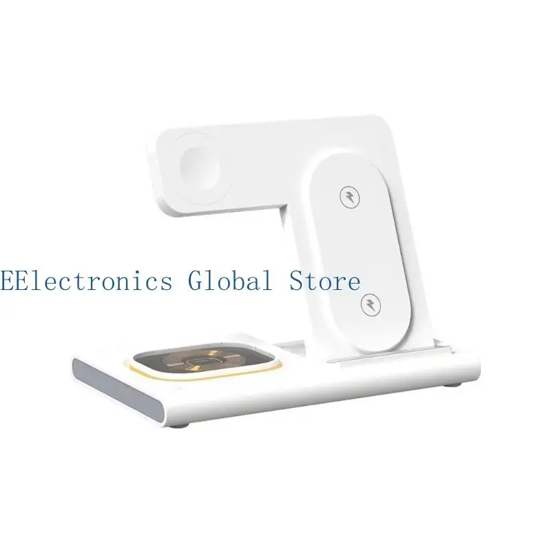 462B شحن لاسلكي فعال 3 في 1 للهاتف 16 15 14 سلسلة ساعات وسماعات أذن