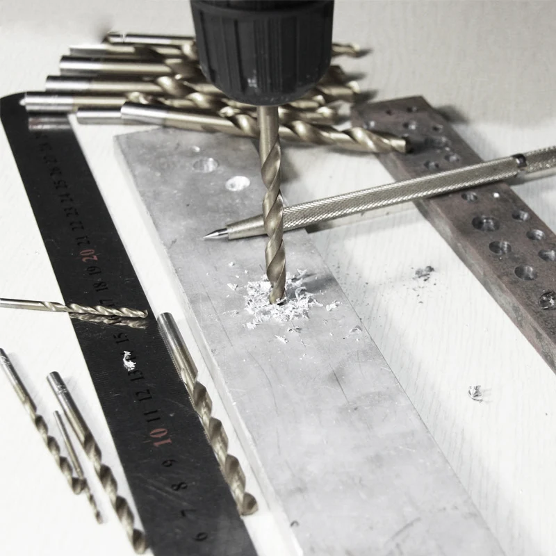 Juego de brocas de ingeniería A20F-51Pc Hss 1 - 6 mm en incrementos de 0,1 mm