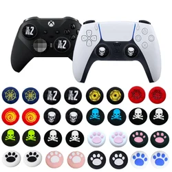 ThumbStick de silicona suave para Playstation 5, PS5 Slim, PS4, Xbox Series X/S ONE 360 E, tapas de agarre para el pulgar del controlador de juego