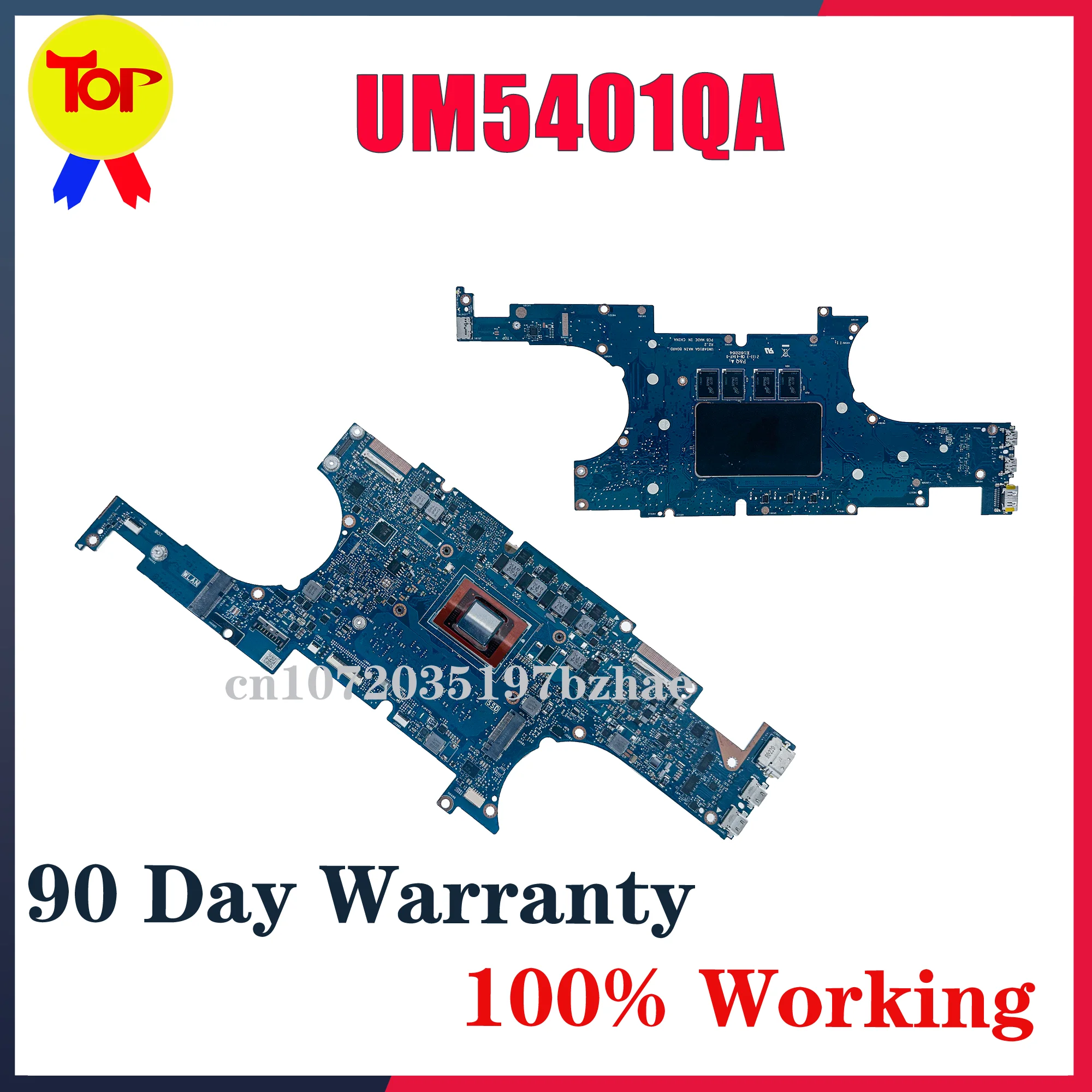 Placa base UM5401QA para portátil ASUS RN5401QA UM5401 BM5401QA RM5401QA UN5401QA con R5-5600H R7-5800H R9-5900H 100% funcional