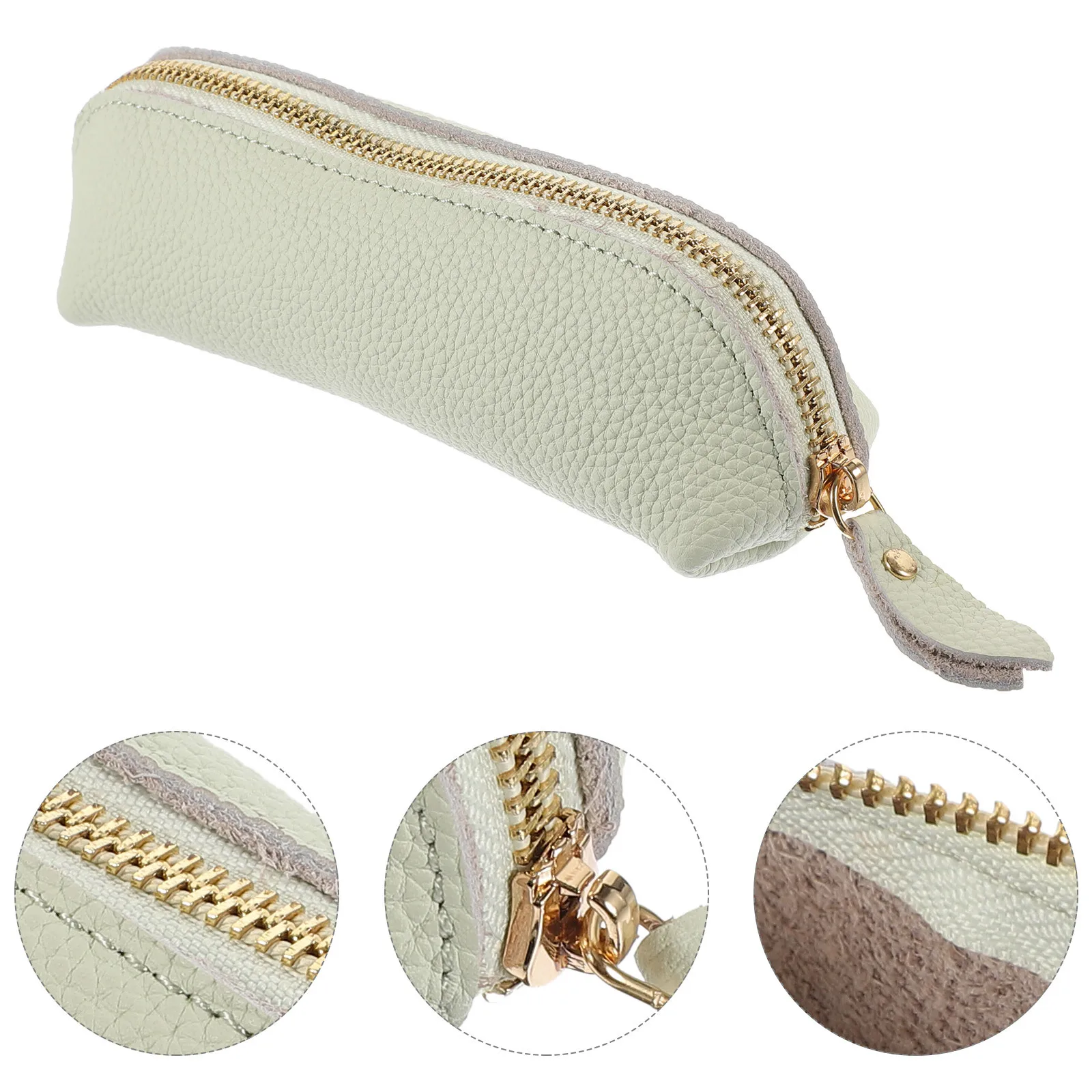 حقيبة أقلام رصاص ذات سعة كبيرة، مقلمة محمولة بسحاب، حقيبة أقلام، منظم قرطاسية، حقيبة سفر للعملات المعدنية للمدرسة