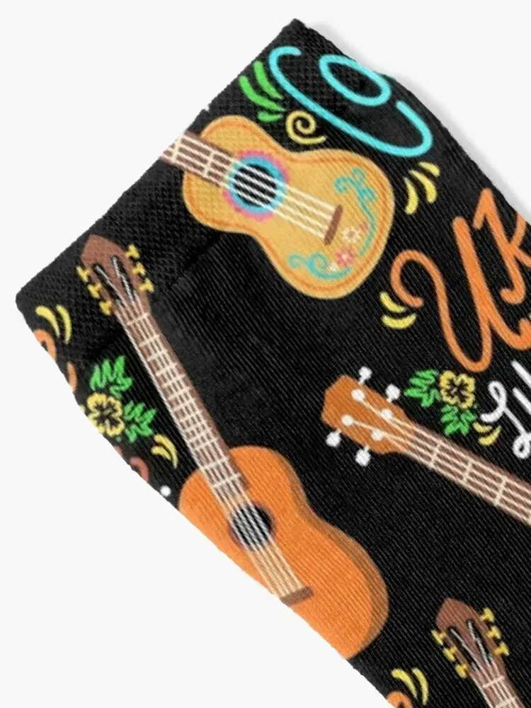 Ukulele Like Guitar Only Cooler Music Musician Socks summer Climbing Children's anti-slip Boy Socks Women's