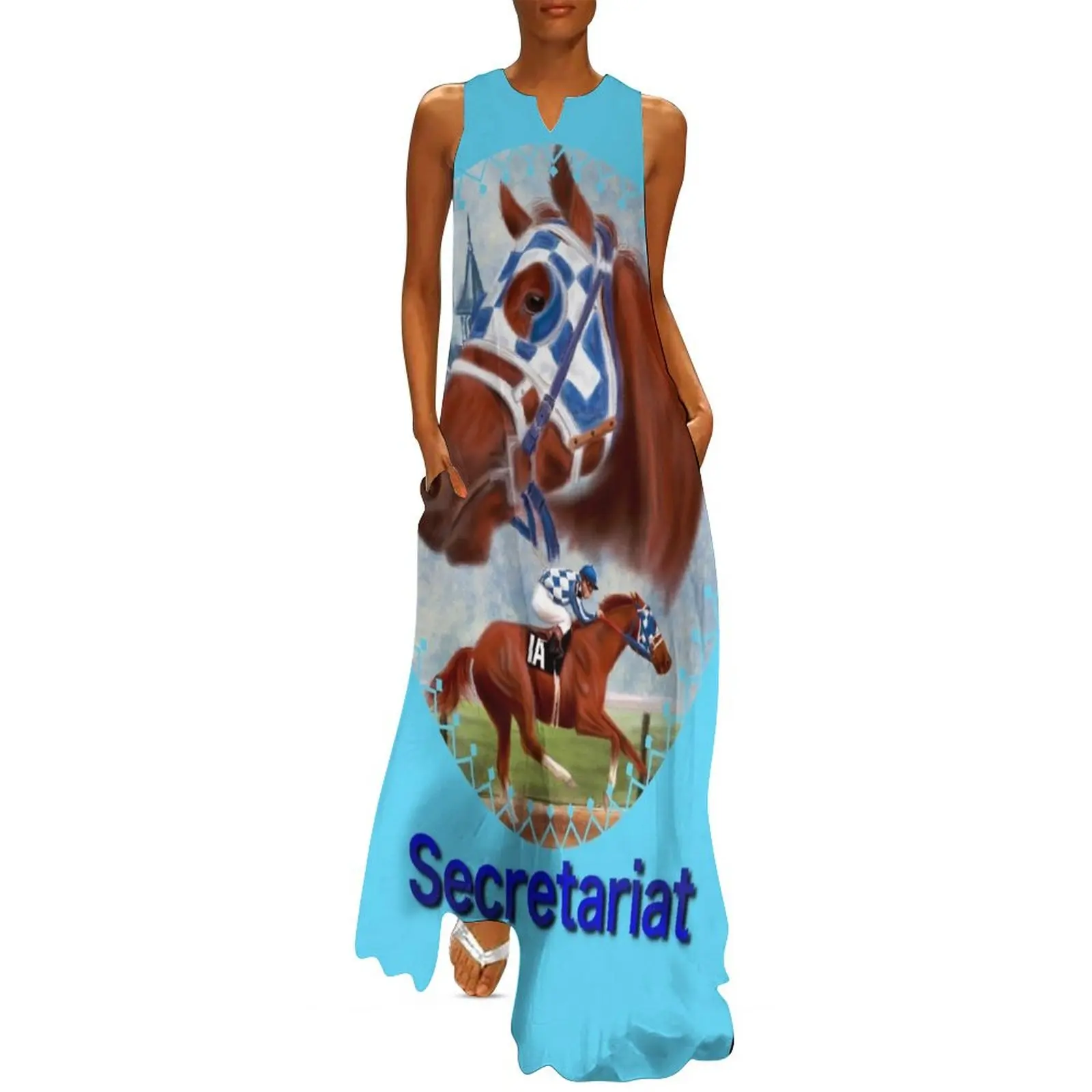 Secretariat Triple Crown Winner Long Dress Aesthetic clothing dresses for woman 2025 Dress