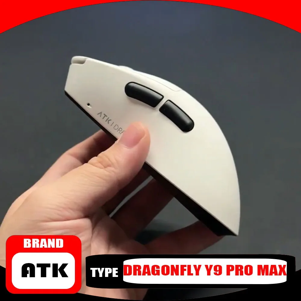 

ATK Dragonfly Y9 Ultimate Pro Max Wireless Mouse Lightweight Gaming Mouse Dual 8000Hz Polling Rate ESports Mice Sensitive